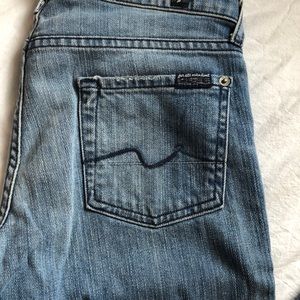 7 for all mankind, bootcut, light-wash, size 25
